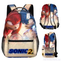 Dtsk / studentsk batoh s potiskem celho obvodu motiv Sonic