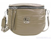 Modern dmska crossbody kabelka / advinka metalick kapunov