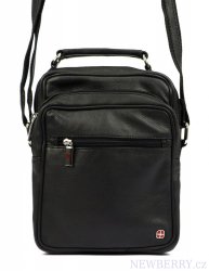 Koen pnska crossbody taka Albatross 21x24x6 cm ierna